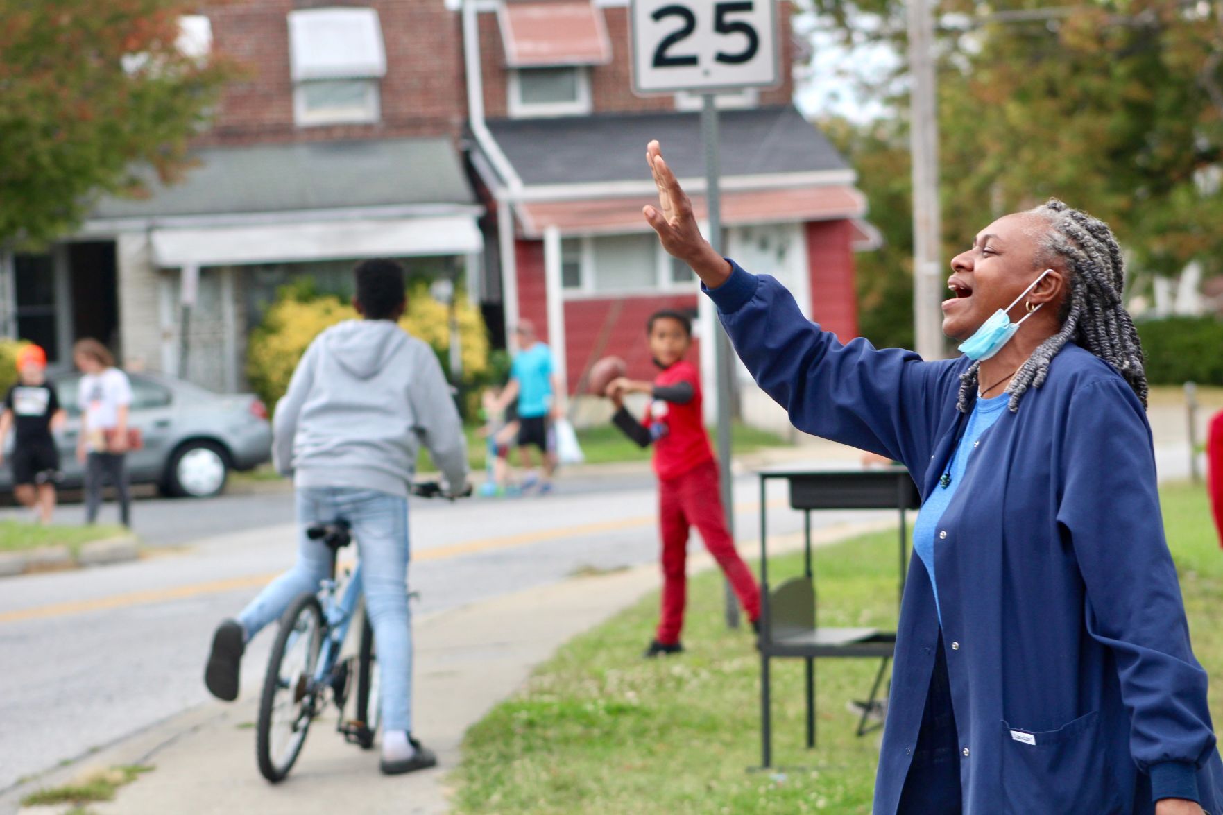 On the street, Turner Station leaders preach community